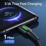 Type C Charging Cable Ultra Fast 3.1A Micro USB
