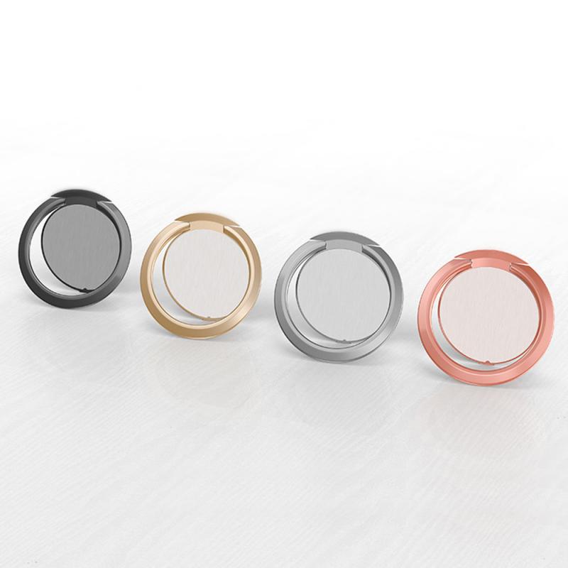 Phone Ring Holder Universal Luxury Metal 360 Degree Rotation Magnetic Finger Ring Phone Holder For IPhone Samsung Xiaomi HUAWEI