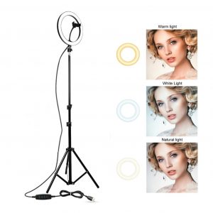 Ring Light with Stand & Shooting Phone Holder
