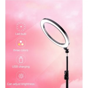 Ring Light with Stand & Shooting Phone Holder