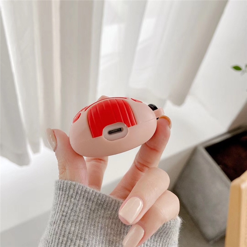 Earphone Cover For Airpods case Attack on titan Anti-fall Silicone cover Cute for Airpods Pro 3 case Dinosaur protective cover