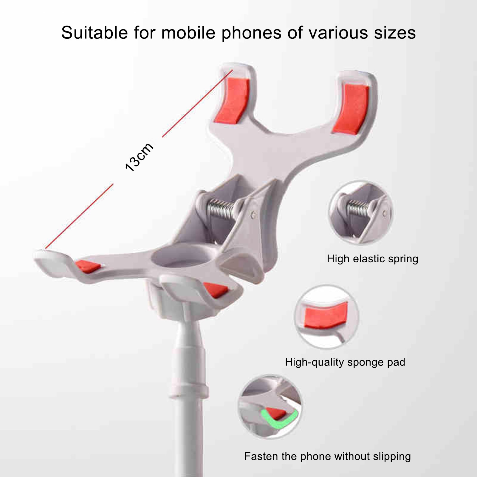 Adjustable Mobile Phone Holder Portable Flexible Lazy Bed Holder for iPad Desktop Tablet Stand Desk Mount bracket Support 80cm