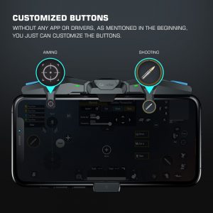 Mobile game controller Rechargeable F4 for Smartphone