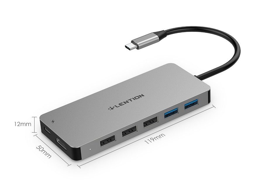 USB HUB to Multi USB 3.0 HDMI Adapter Dock for M1 MacBook Pro Air 13.3 Accessories USB-C Type C 3.1 Splitter 11 Port USB C HUB