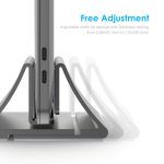 Vertical laptop stand of Aluminum Premium quality