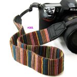 Colorful camera wrist strap