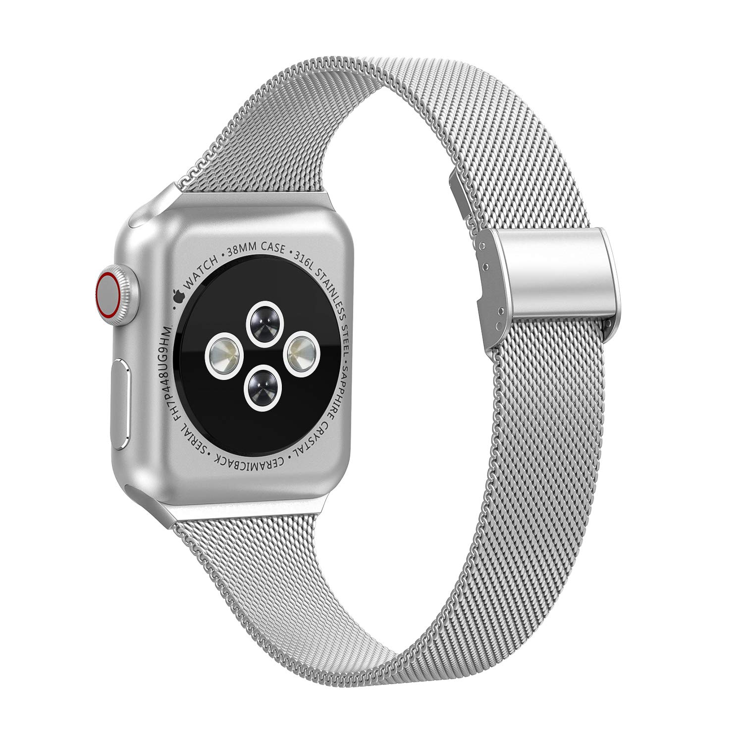 strap For Apple Watch band 44mm 40mm Stainless steel metal bracelet correa for Apple watch 6 5 4 3 SE for iWatch band 42mm 38mm