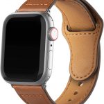 Leather strap for apple watch